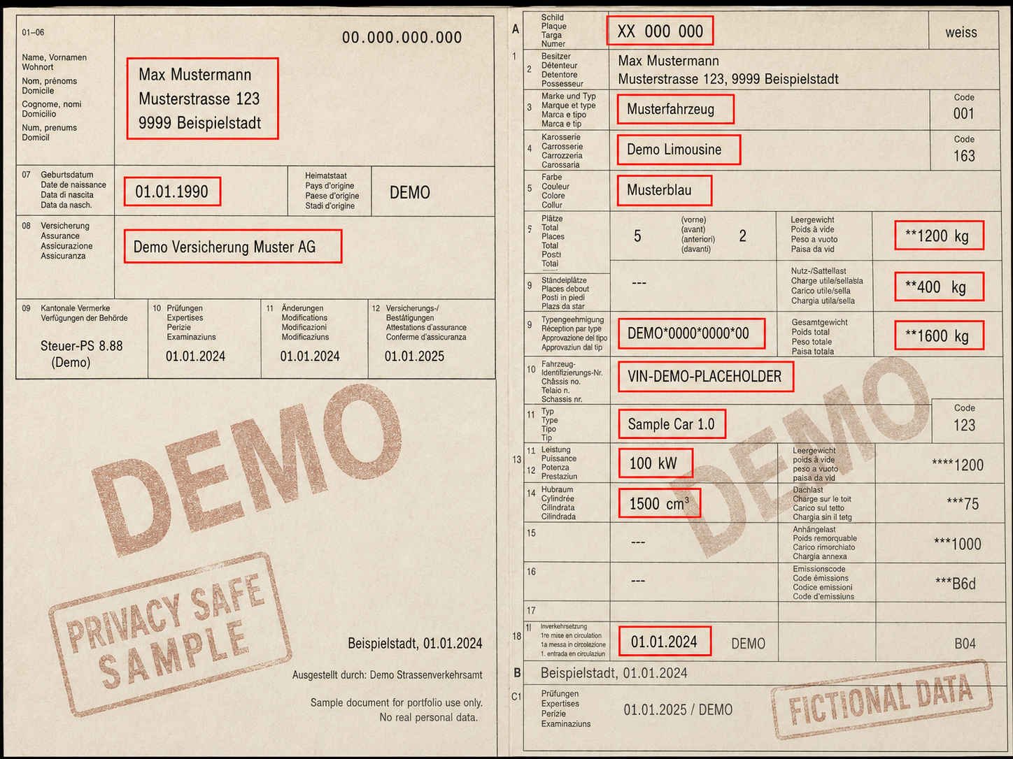 Document AI Agent with OCR + LLM screenshot