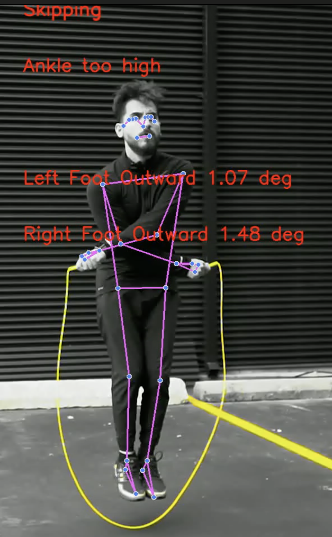 Human Pose Estimation for Rope Skipping Assistant & Surfing